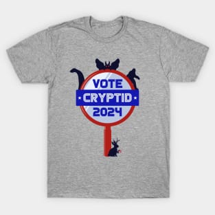 Vote Cryptid 2024 - election politics T-Shirt